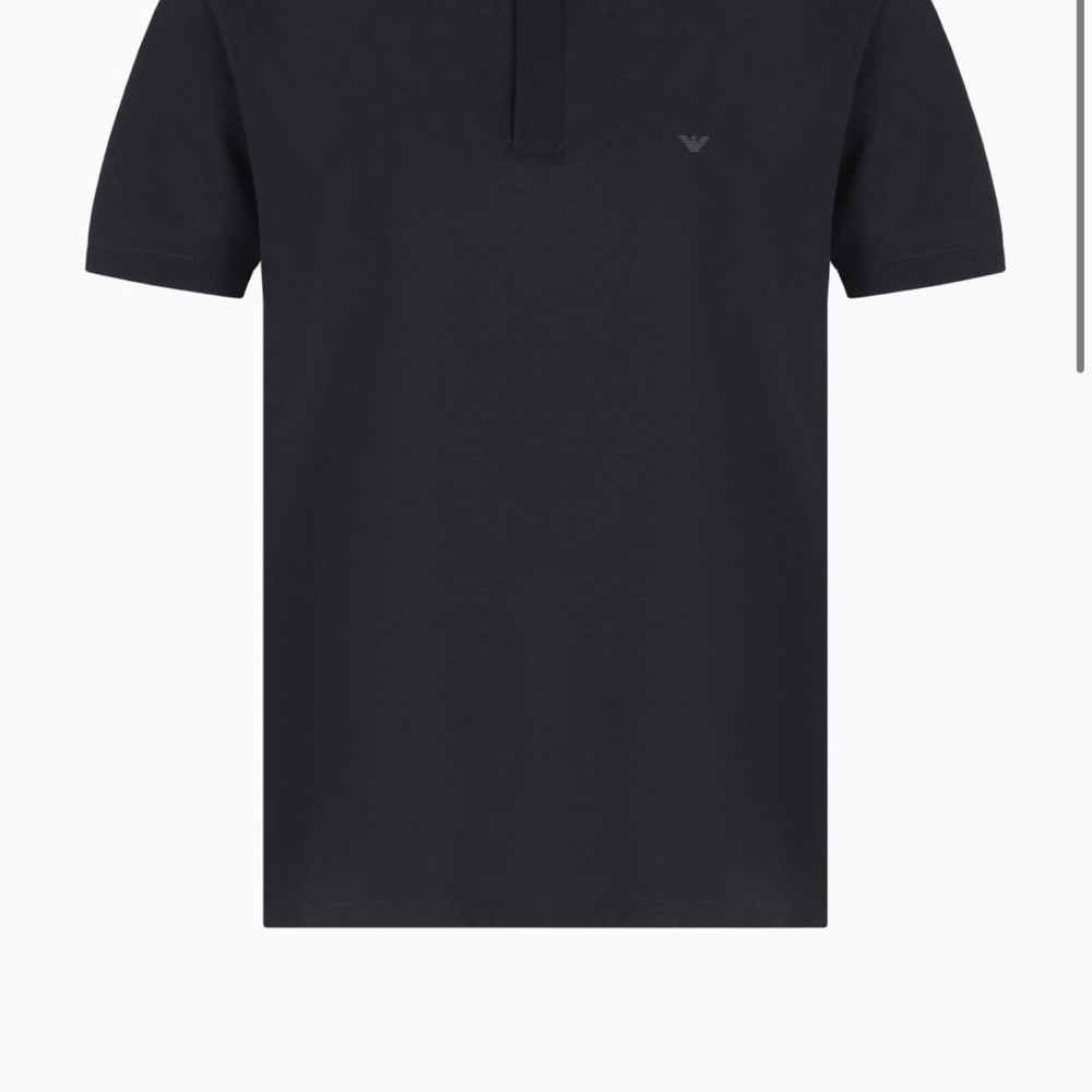 Emporio Armani TRAVEL ESSENTIALS PIQUÉ POLO SHIRT